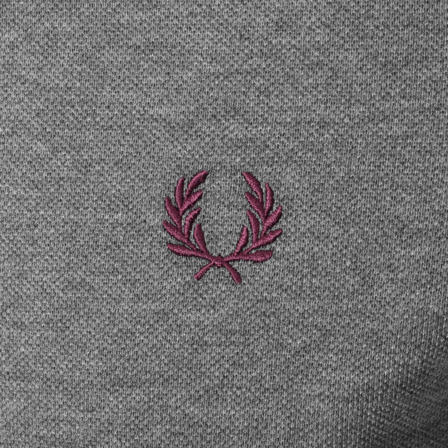Alternative Image for ProductFred Perry Twin Tipped Polo T Shirt Grey3